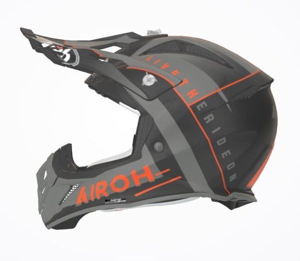 Airoh Helmet Aviator Ace Amaze Orange Matt